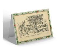 CHRISTMAS NOTELET - Vintage Isle of Wight - The Buddle Inn, Undercliff, Niton