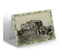 CHRISTMAS NOTELET - Vintage Lancashire - Blackpool. Uncle Tom's Cabin (c)