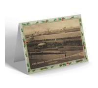 CHRISTMAS NOTELET - Vintage Lancashire - King's Gardens Pleasure Grounds, Southport