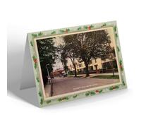 CHRISTMAS NOTELET - Vintage Lancashire - Mauldeth Road, Heaton Mersey (b)