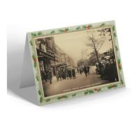 CHRISTMAS NOTELET - Vintage Lancashire - Shopping Parade, Lord Street, Southport