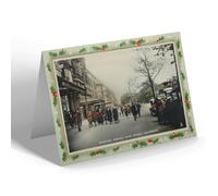 CHRISTMAS NOTELET - Vintage Lancashire - Shopping Parade, Lord Street, Southport (b)