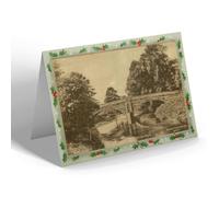 CHRISTMAS NOTELET - Vintage Lancashire - The Bridge, St. Michael's-on-Wyre