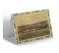 CHRISTMAS NOTELET - Vintage Lancashire - The Salt Mine Subsidences, Preesall (b)