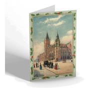 CHRISTMAS NOTELET - Vintage Lancashire - University College, Liverpool