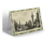 CHRISTMAS NOTELET - Vintage Leicestershire - Carillon Tower, Loughborough (a)