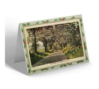 CHRISTMAS NOTELET - Vintage Leicestershire - Joe Moore's Lane, Charnwood Forest (b)