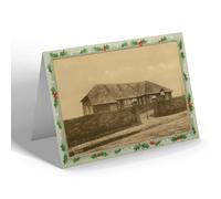 CHRISTMAS NOTELET - Vintage Leicestershire - The Miners' Welfare Institute, Bagworth