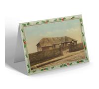 CHRISTMAS NOTELET - Vintage Leicestershire The Miners' Welfare Institute, Bagworth b