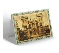 CHRISTMAS NOTELET - Vintage Lincolnshire - The Sessions House, Boston (b)