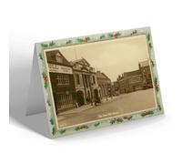 CHRISTMAS NOTELET - Vintage Lincolnshire - The Town Hall, Bourne