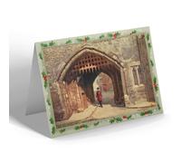 CHRISTMAS NOTELET - Vintage London - Gateway, Bloody Tower, Tower of London