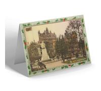 CHRISTMAS NOTELET - Vintage London - Leicester Square (bc)