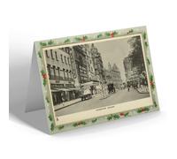 CHRISTMAS NOTELET - Vintage London - Leicester Square (e)