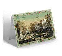 CHRISTMAS NOTELET - Vintage London - Leicester Square (h)