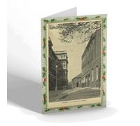 CHRISTMAS NOTELET - Vintage London - No. 10 Downing Street (b)