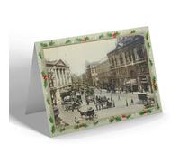 CHRISTMAS NOTELET - Vintage London - Piccadilly Circus (ic)