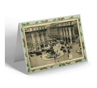 CHRISTMAS NOTELET - Vintage London - Piccadilly Circus (k)