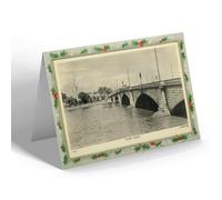 CHRISTMAS NOTELET - Vintage London - Putney Bridge