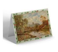 CHRISTMAS NOTELET - Vintage London - St. James' Park, the Foreign and India Office