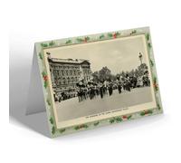 CHRISTMAS NOTELET - Vintage London - The Changing of the Guard - Buckingham Palace