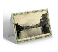 CHRISTMAS NOTELET - Vintage London - The Foreign Office from St. James's Park