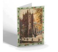 CHRISTMAS NOTELET - Vintage London - The Middle Temple Hall