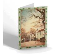 CHRISTMAS NOTELET - Vintage London - The Spaniards, Hampstead Heath
