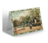 CHRISTMAS NOTELET - Vintage London - The Toll Gate, Dulwich (a)
