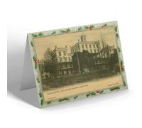 CHRISTMAS NOTELET - Vintage Louisiana USA - Baton Rouge. Deaf and Dumb Institute