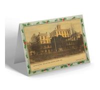 CHRISTMAS NOTELET - Vintage Louisiana USA - Baton Rouge. Deaf and Dumb Institute (b)