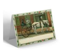 CHRISTMAS NOTELET - Vintage Louisiana USA - New Orleans. Creole Milk Maid