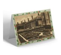 CHRISTMAS NOTELET - Vintage Middlesex - Hampton Court, Knot Gardens