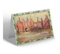 CHRISTMAS NOTELET - Vintage Middlesex - Hampton Court Palace. The Great Gate House