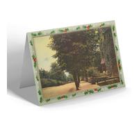 CHRISTMAS NOTELET - Vintage Middlesex - Harrow. Peterboro Hill (b)