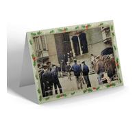 CHRISTMAS NOTELET - Vintage Middlesex - Harrow School. The Bills (b)