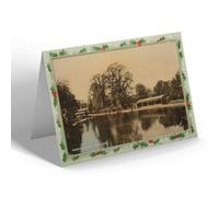 CHRISTMAS NOTELET - Vintage Middlesex - Harrow School. The Ducker (b)