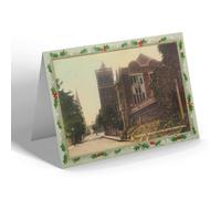 CHRISTMAS NOTELET - Vintage Middlesex - Harrow. Speech Room from Grove Hill (b)