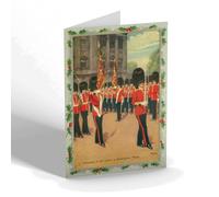 CHRISTMAS NOTELET - Vintage Military - Changing of the Guard at Buckingham Palace