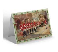 CHRISTMAS NOTELET - Vintage Military - Four o'clock Parade at Horse Guards, 1st Life