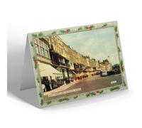 CHRISTMAS NOTELET - Vintage Nelson Crescent from the Paragon, Ramsgate (b)