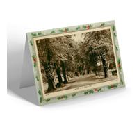 CHRISTMAS NOTELET - Vintage Norfolk - Broad Walk, Kings Lynn