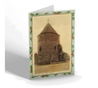 CHRISTMAS NOTELET - Vintage Norfolk - North West Tower, Great Yarmouth (b)