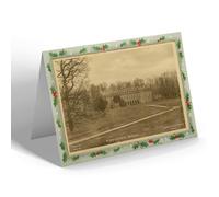 CHRISTMAS NOTELET - Vintage Northamptonshire - Broughton House, Kettering