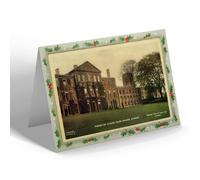 CHRISTMAS NOTELET - Vintage Northamptonshire - Front Of Aynho Park House, Aynho (b)