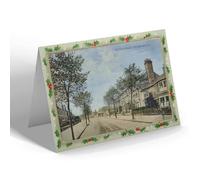 CHRISTMAS NOTELET - Vintage Northamptonshire - Lincoln Road, Peterborough (bc)