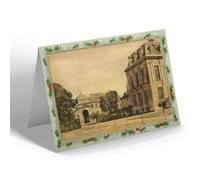 CHRISTMAS NOTELET - Vintage Northamptonshire North Front Boughton House Geddington b