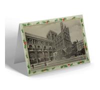 CHRISTMAS NOTELET - Vintage Northamptonshire - Peterborough Cathedral Central Tower