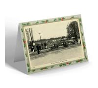 CHRISTMAS NOTELET - Vintage Northamptonshire - The Log Cabin, Billing Aquadrome