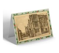 CHRISTMAS NOTELET - Vintage Northamptonshire - Winchester House School, Brackley